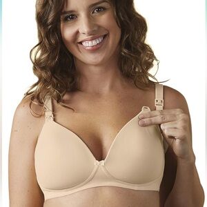 BRAVADO! DESIGNS Women's Wireless Buttercup Maternity and Nursing Bra Size 34H